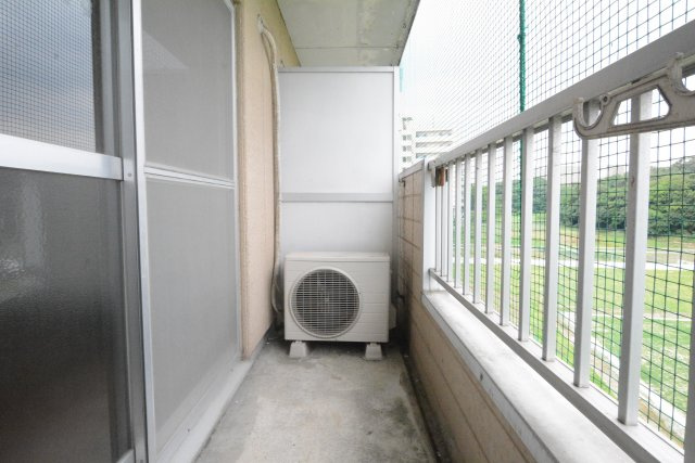 コーポラスKのバルコニー