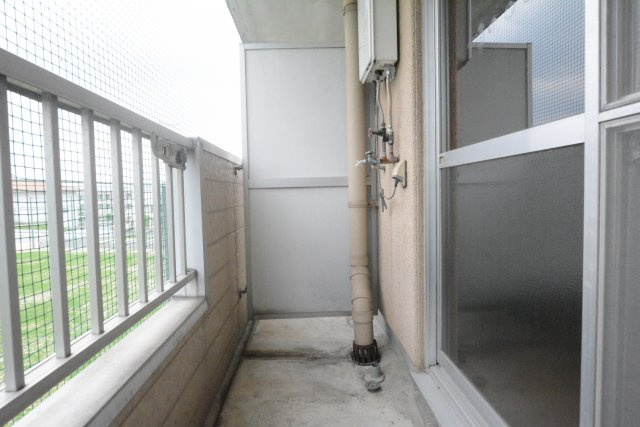 コーポラスKのバルコニー