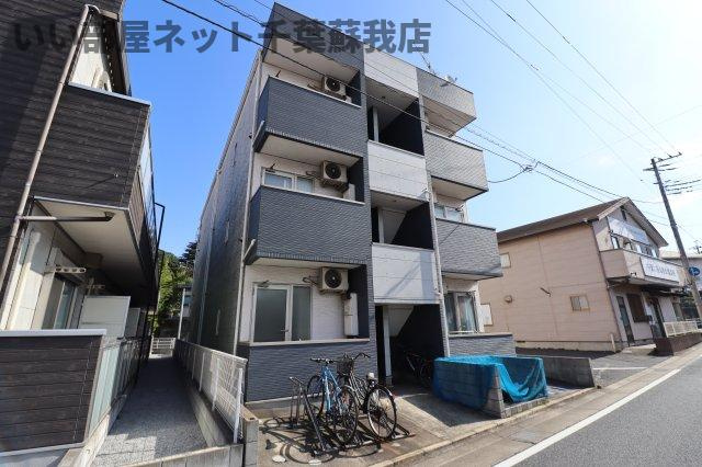 グランコンフォール本千葉Ⅱの外観|落ち着いた雰囲気の外観です