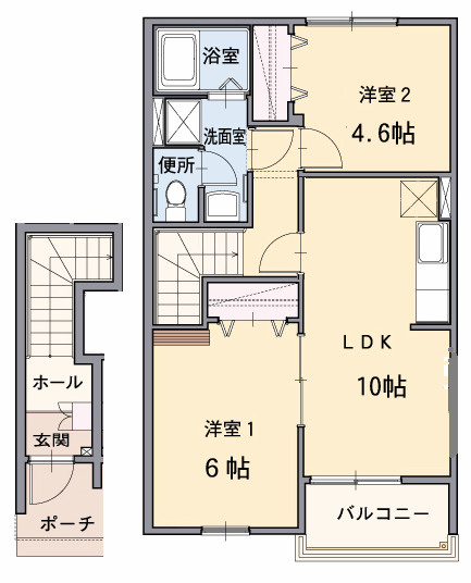 セナ　アイランド　Ｂの間取り