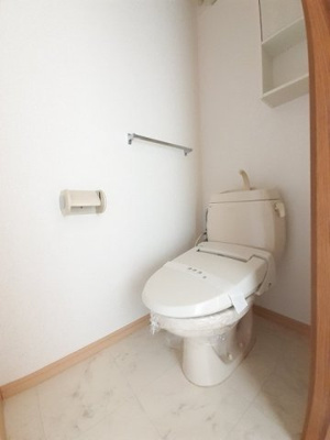 【トイレ】 | フレグランス望Ｂ | トイレもきれいです