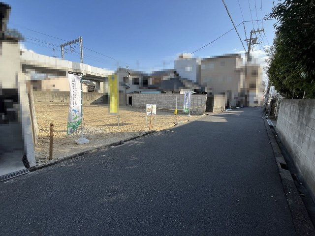 高師浜１丁目　売土地の前面道路含む現地写真|人生での大きなお買い物です　ぜひ自由設計をお選びください！！