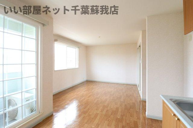 ｗｏｏｄ　ｖｉｌｌａｇｅの居間・リビング|使いやすいリビングです