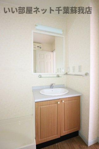 ｗｏｏｄ　ｖｉｌｌａｇｅの洗面所|使いやすい洗面所です