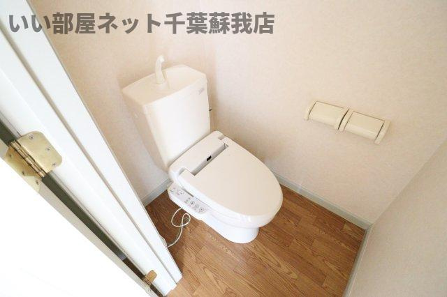 ｗｏｏｄ　ｖｉｌｌａｇｅのトイレ|ゆったりとした空間のトイレです