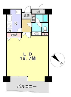 【間取り】 | 琵琶湖アーバンリゾートⅡ番館