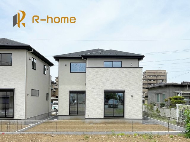 取手市白山6期　新築戸建て　1号棟の外観|ご予約を頂ければ、『平日』はもちろん『早朝』や『夜間』もご見学可能です♪お気軽にお申し付けください♪