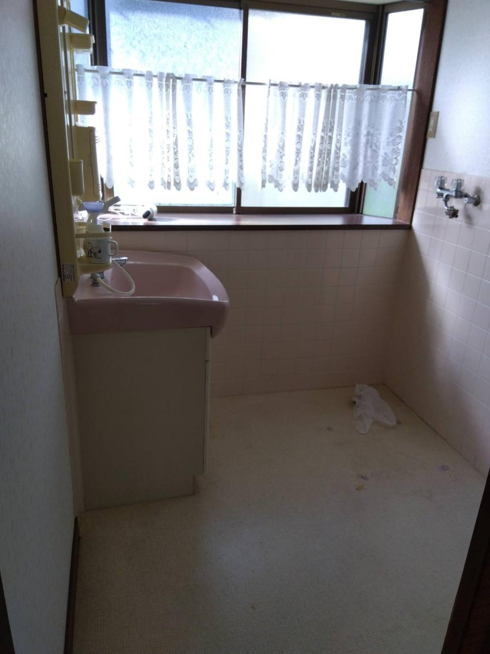 【No.7313】北園２丁目中古住宅/4LDKS/土地80坪以上の独立洗面台