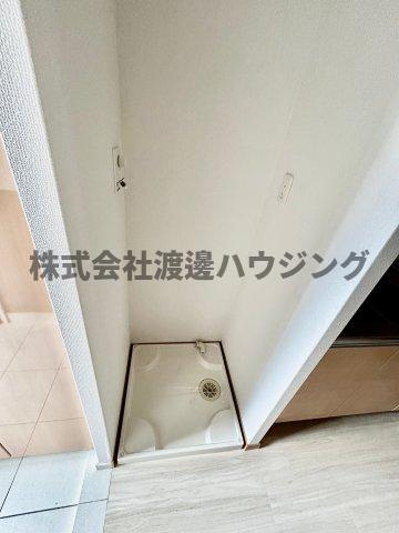 ルナコート江坂の設備|室内洗濯パン