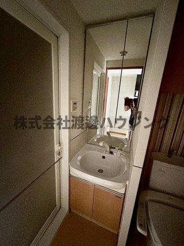 ルナコート江坂の洗面所