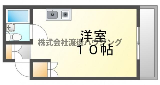 キャロル江坂の間取り