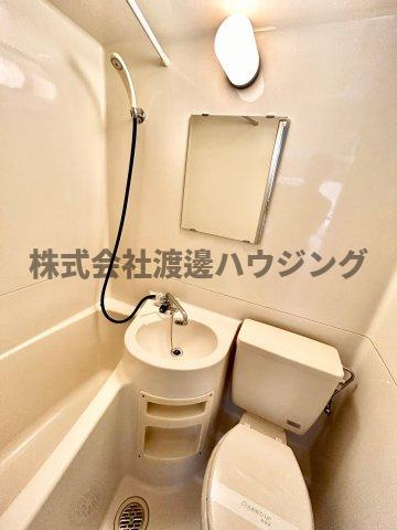 キャロル江坂の洗面所