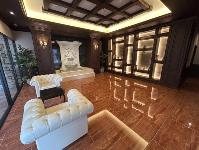 プレジオ恵美須のロビー