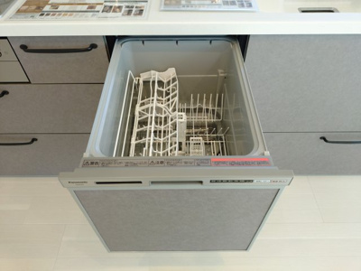 【キッチン】 | 高知市一ツ橋町2丁目　新築売家　3LDK | 食洗器乾燥機付き