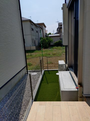 【庭】 | 高知市一ツ橋町2丁目　新築売家　3LDK | 庭　水栓有