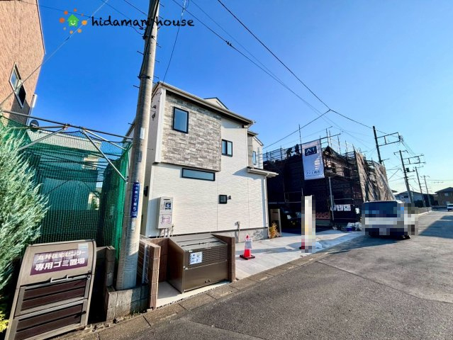 上尾市小泉2丁目　新築戸建　ブルーミングガーデン01の外観