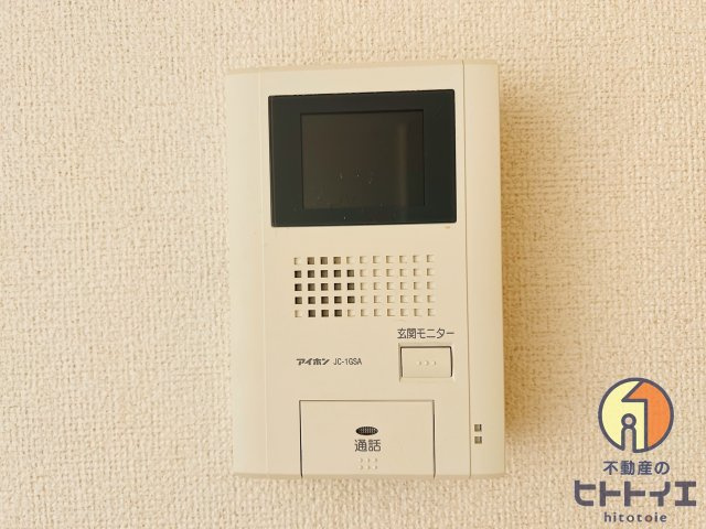エグゼサカエのセキュリティ|モニター付きインターホンです