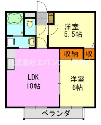 【間取り】 | メゾンひまわり