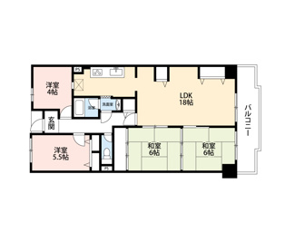 【間取り】 | 朝日プラザ千里北A棟