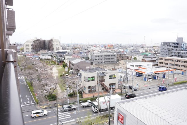 セントラルメゾン草加の展望