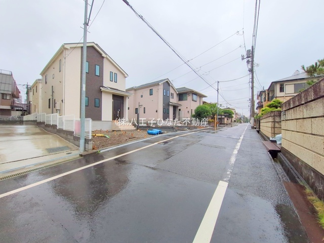 祝　成約済み　八王子市　台町　新築戸建て　６期の前面道路含む現地写真|～仲介手数料無料☆八王子ひなた不動産～八王子市町台町　新築戸建て
