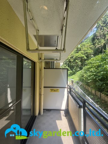 レクセル湘南平塚のバルコニー