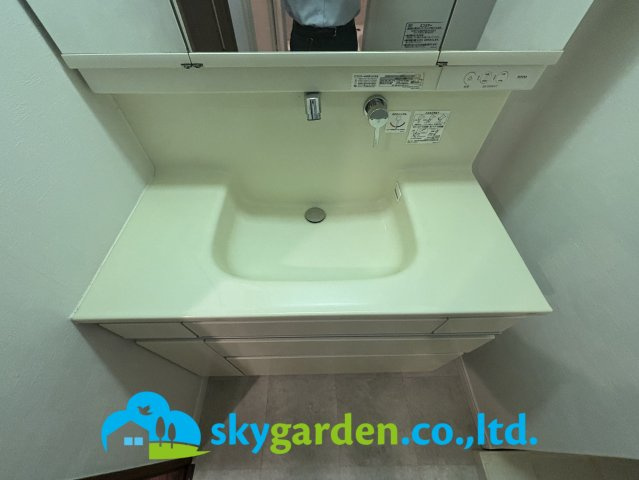 レクセル湘南平塚の独立洗面台