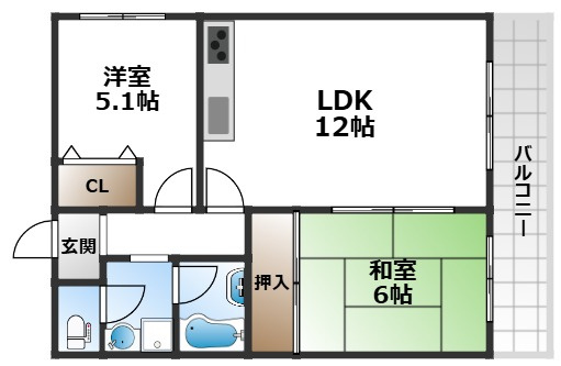【間取り】 | コート北桜塚