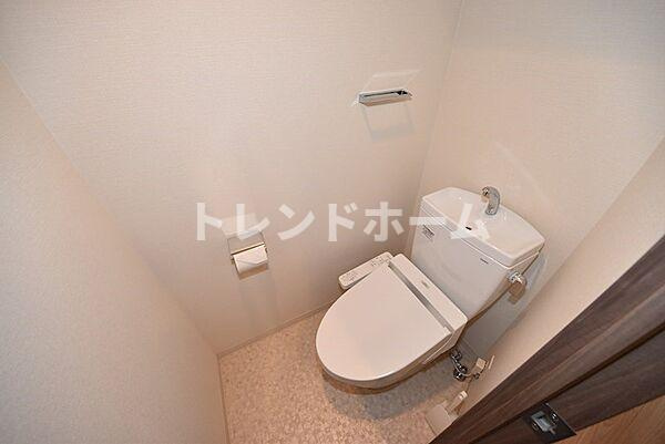 プレサンス谷町キャトルのトイレ|選べる家電プランあり！！