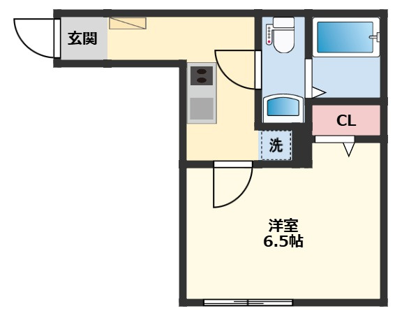 【間取り】 | KS　BASE夏見 | 間取り