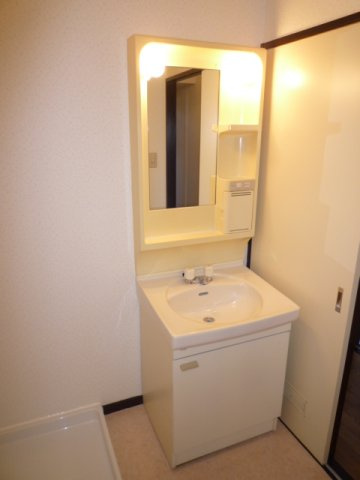 本宮ハイツ山田の洗面所