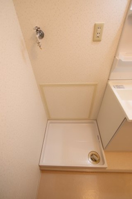 【設備】 | ボナージュ石橋 | 室内洗濯機置場