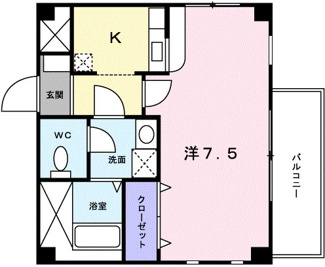 【間取り】 | ベルク山中B