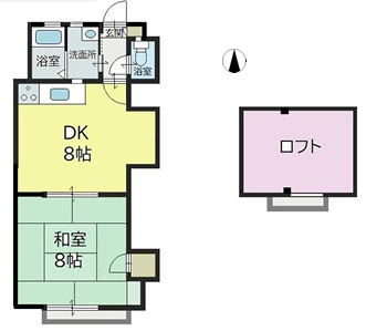 ドミール東芦屋の間取り