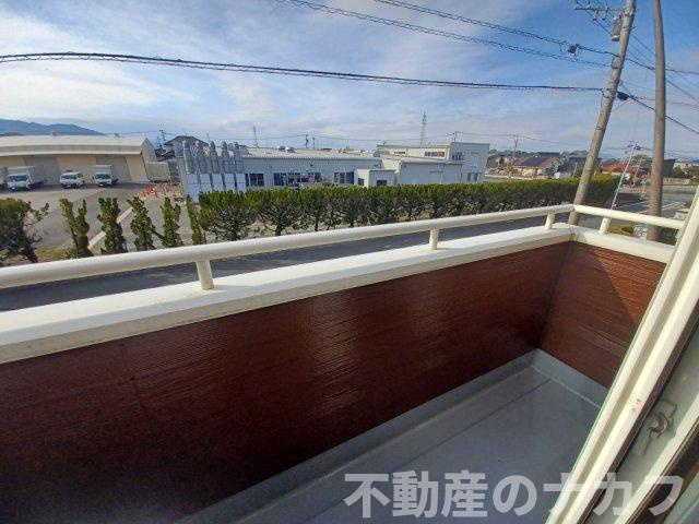 宇城市小川町江頭の中古一戸建のバルコニー
