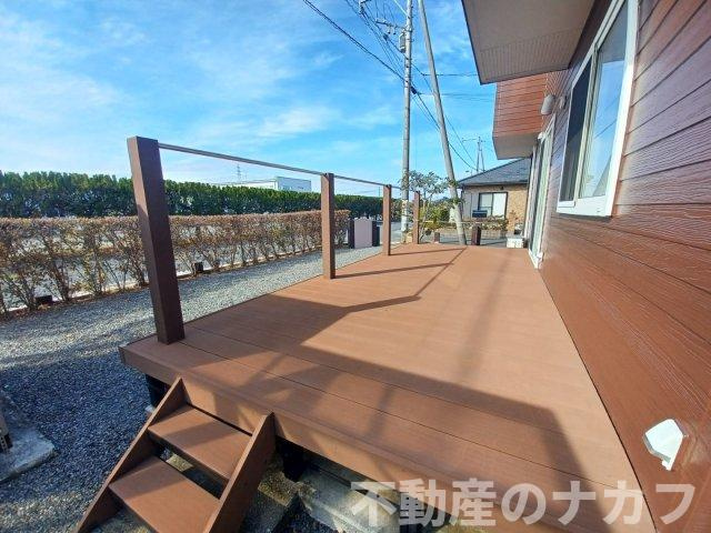 宇城市小川町江頭の中古一戸建のその他|デッキ
