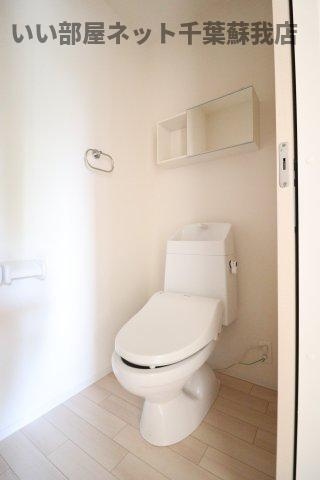 サン・ウイングＡのトイレ|シンプルで使いやすいトイレです