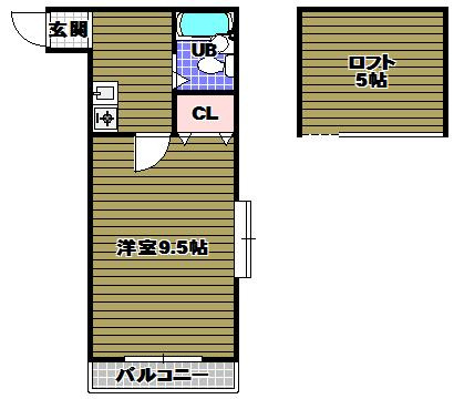 ヨーロピアンくみの木の間取り