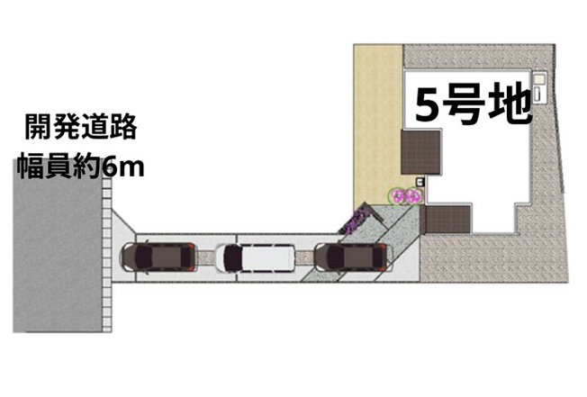 【区画図】 | グランディール宇土高校前　5号棟 | ☆区画図☆