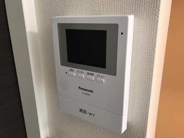 ポポラス西下台のセキュリティ|カメラ付インターホン