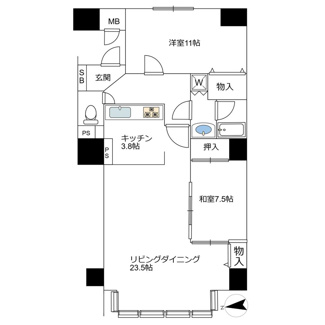 【間取り】 | セザール琵琶湖大橋