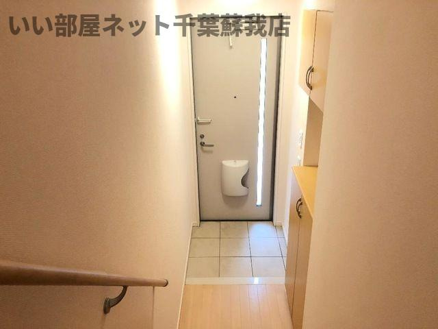 ユニヴァリィ　ミラドールＢの玄関|落ち着いた玄関です
