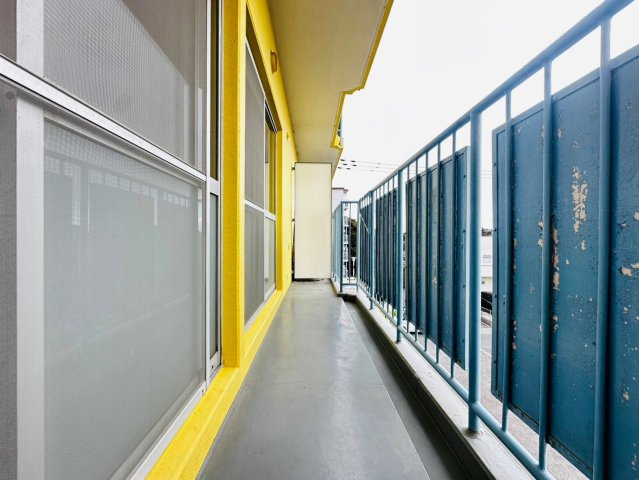 エード白川のバルコニー