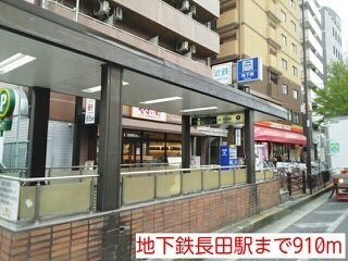 ベルフルールＮ・Ｋの周辺|地下鉄長田駅まで910m