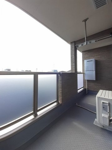 プレゼンス弥刀Ｂのバルコニー