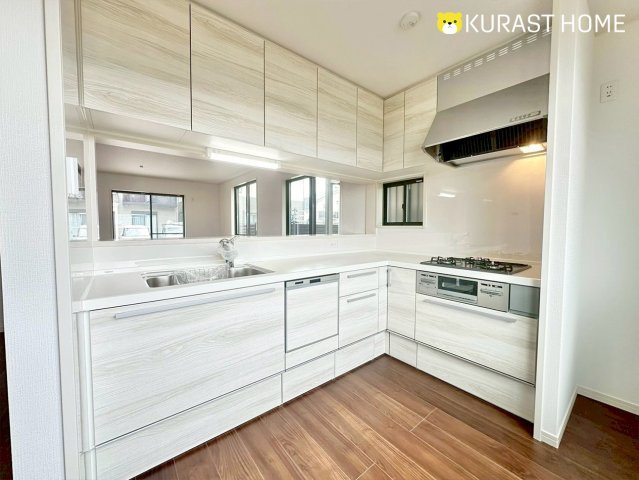 京都市伏見区久我御旅町　新築戸建のキッチン