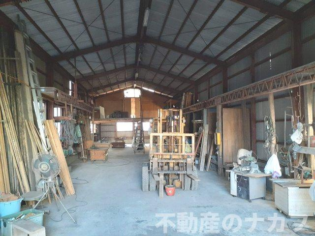 熊本市南区近見８丁目の倉庫の内装