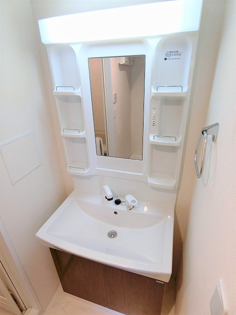 ラヴィグレイスの独立洗面台|※建築中の為、同ハウスメーカー施工イメージです。