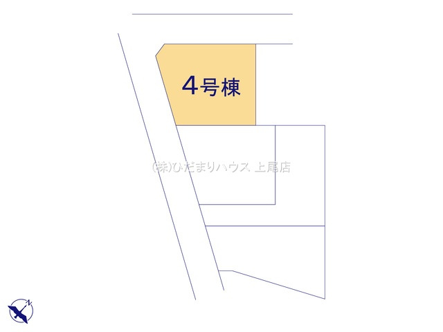 上尾市上尾下　第1　新築戸建　クレイドルガーデン04の区画図