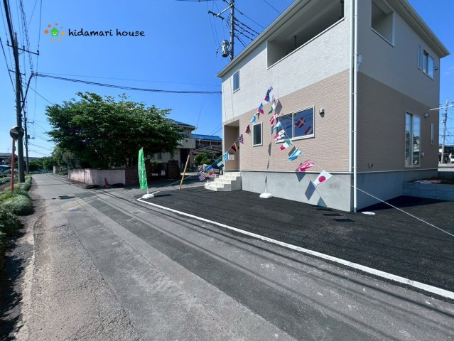 上尾市上尾下　第1　新築戸建　クレイドルガーデン04の前面道路含む現地写真